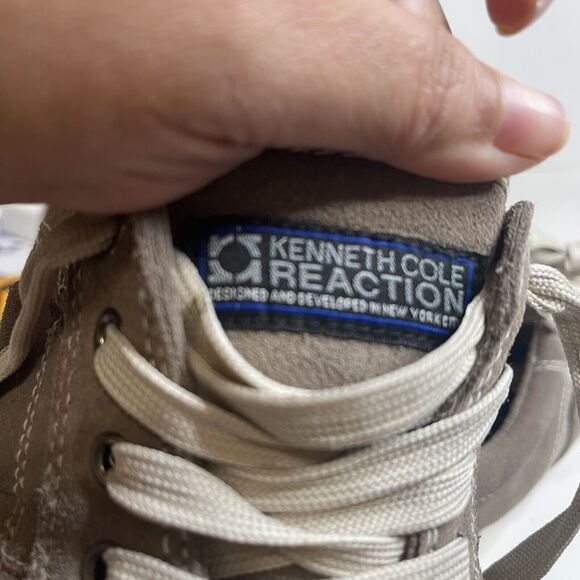 Kenneth Cole Reaction House Blend Tan Men Lace Up Sneakers Size 10.5 - Picture 7 of 8